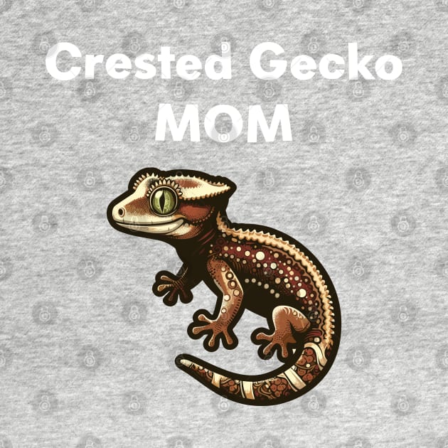 Crested Gecko Mom by dinokate